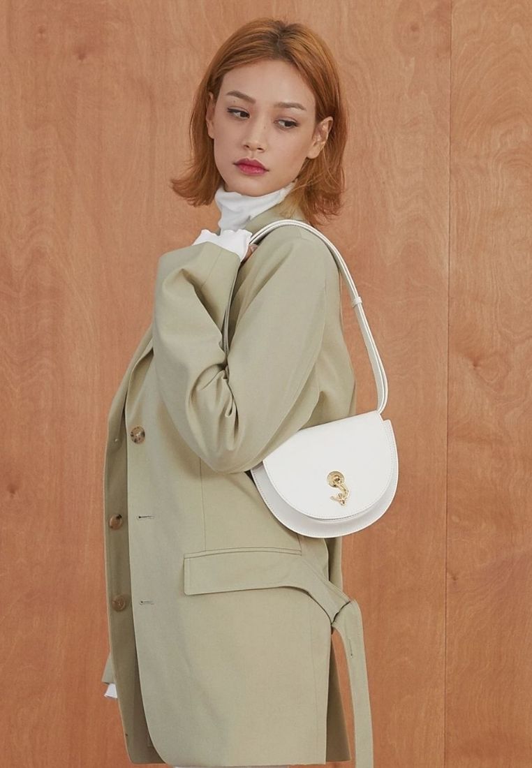 City Bag Small White