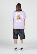 T-Shirt Tiger Teddy Bear Doll Light Purple