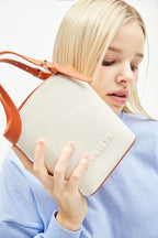Aileen Canvas Bag S / Brown