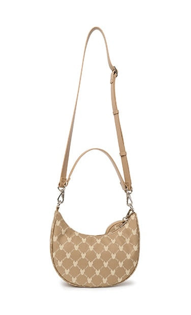 Classic Radogram Hobo Bag Pattern Brown