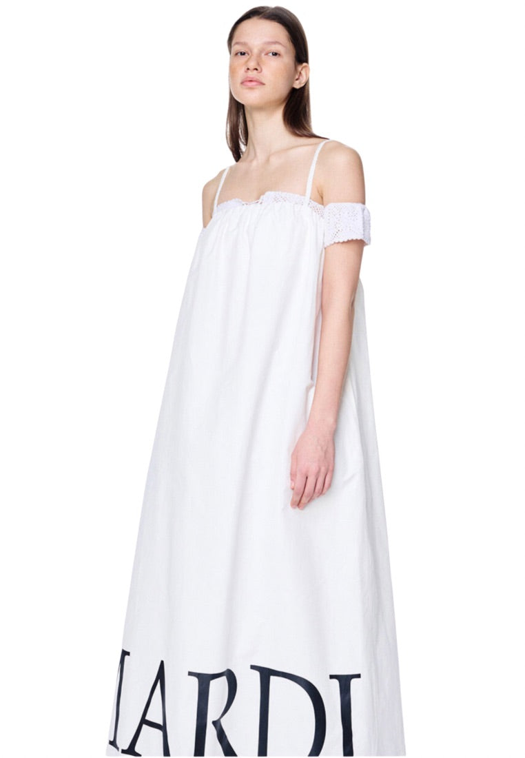 Maxi Dress Mardi Nouveau White Black