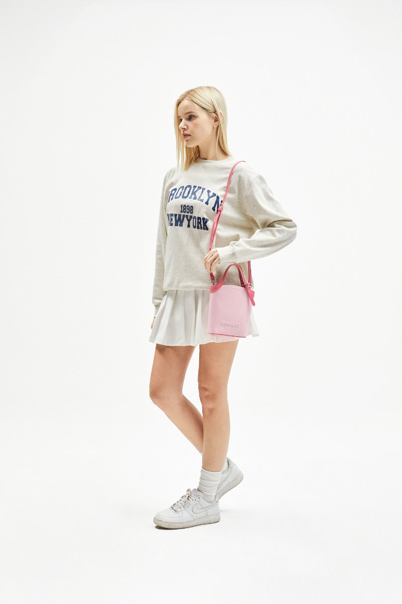 Aileen Canvas Bag S / Pink