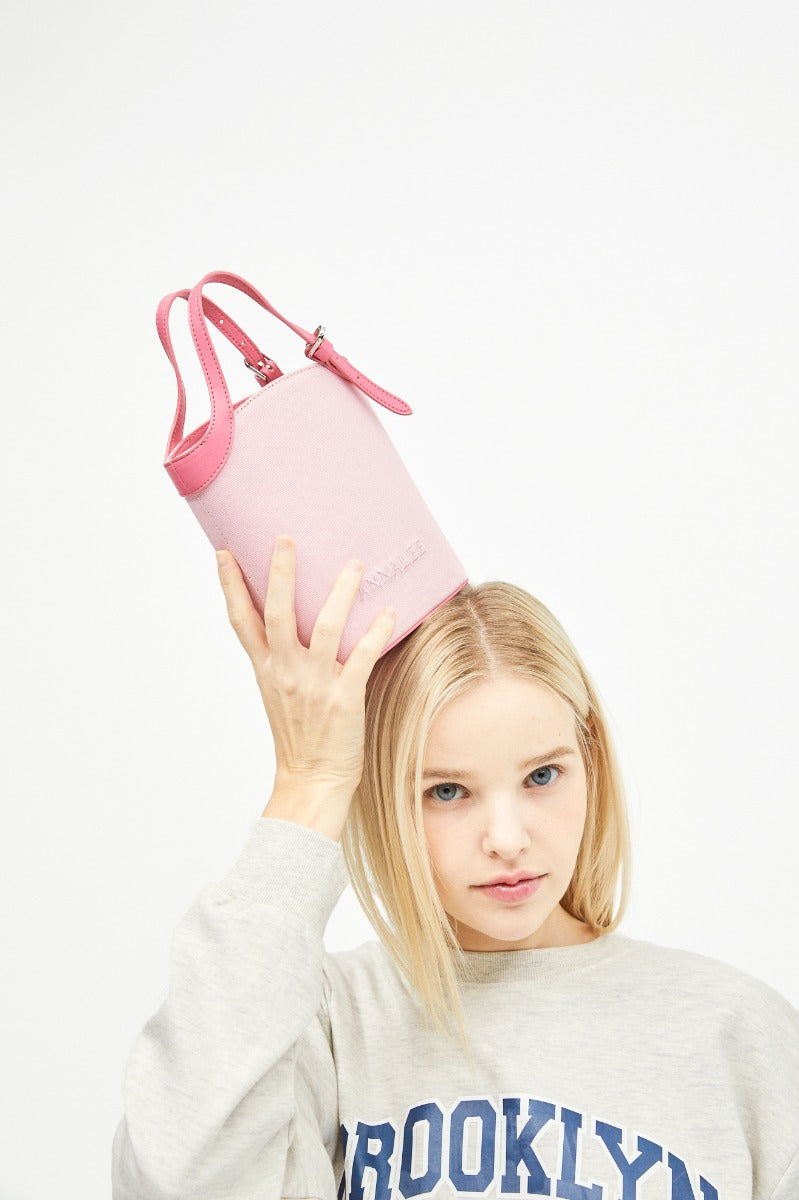 Aileen Canvas Bag S / Pink