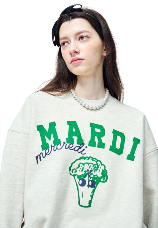 Sweatshirt Broccoli Oatmeal