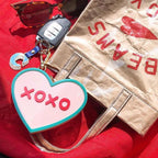 [ONNU X PLAYNOMORE] Heart Mirror Key Ring