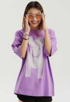 Silket Radog T-Shirt Purple