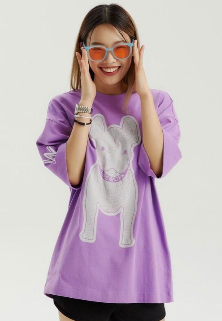 Silket Radog T-Shirt Purple