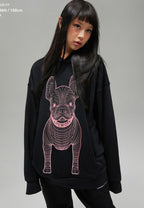Radog Big Logo Hoodie Multi Black