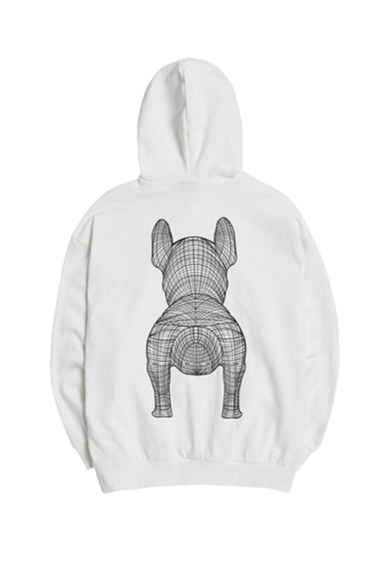 Radog Big Logo Hoodie Off White