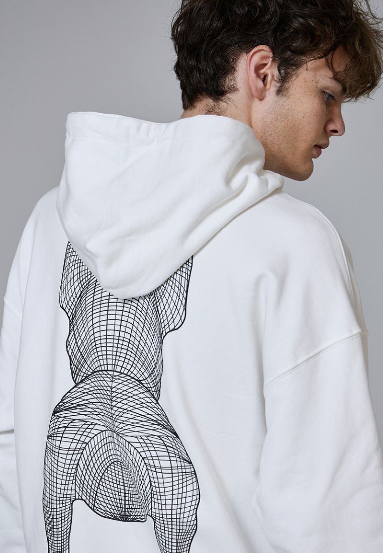 Radog Big Logo Hoodie Off White