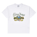 GREENERY ARTWORK BASIC Short Sleeve T-Shirt White