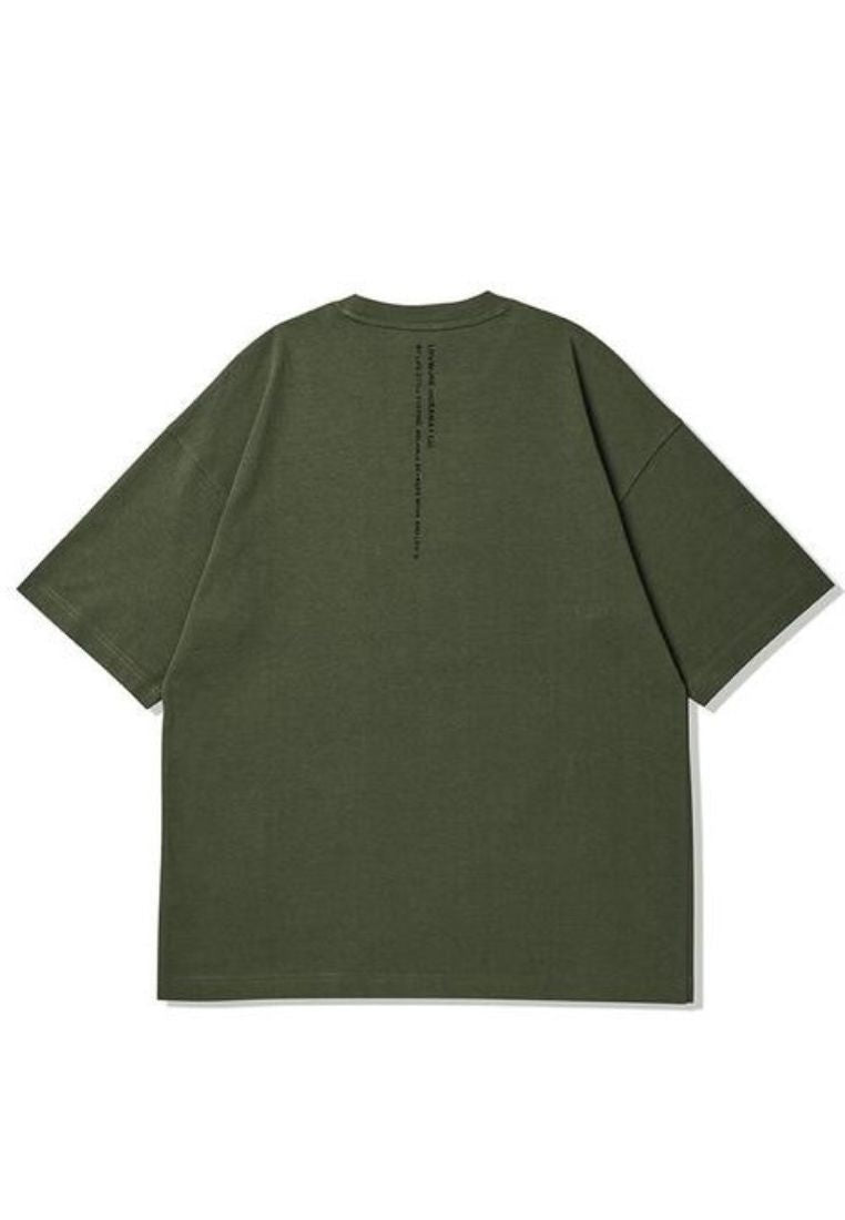 Silicon Radog T-Shirt Khaki