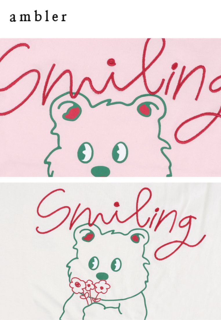 Overfit T-Shirt Smiling