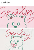 Overfit T-Shirt Smiling