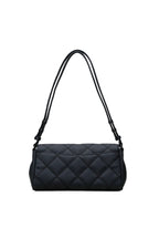 Willa Matte Flap Shoulder Clutch Black