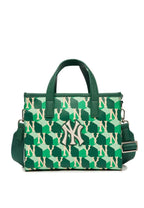 Cube MONOGRAM S-Tote Bag NEW YORK YANKEES green