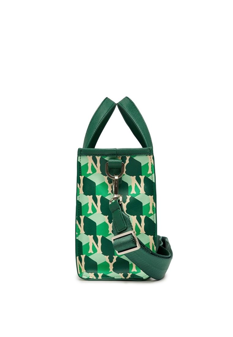 Cube MONOGRAM S-Tote Bag NEW YORK YANKEES green
