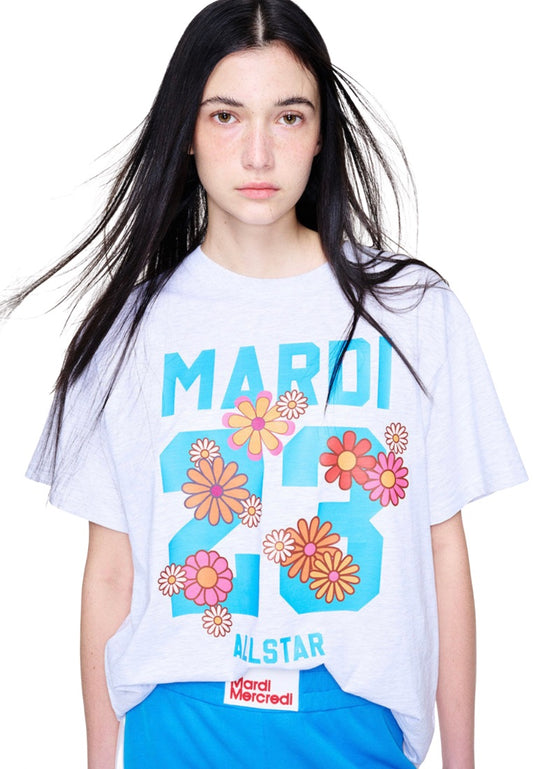 Tshirt Numero 23 Heather Sky