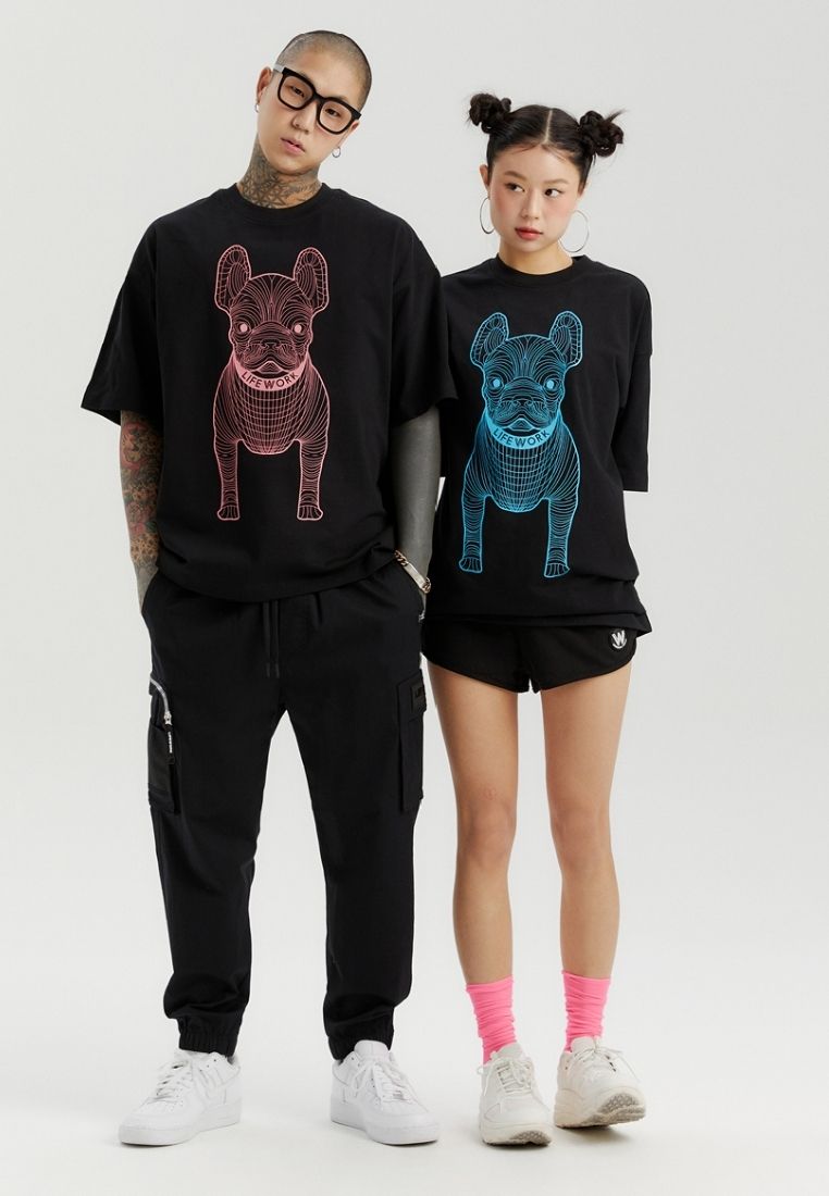 Big Radog T-Shirt Multi Black