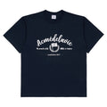 Script Flag Logo Short Sleeve T-Shirt Navy
