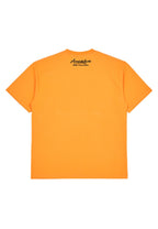 Gel Printing Logo Short Sleeve T-Shirt Orange