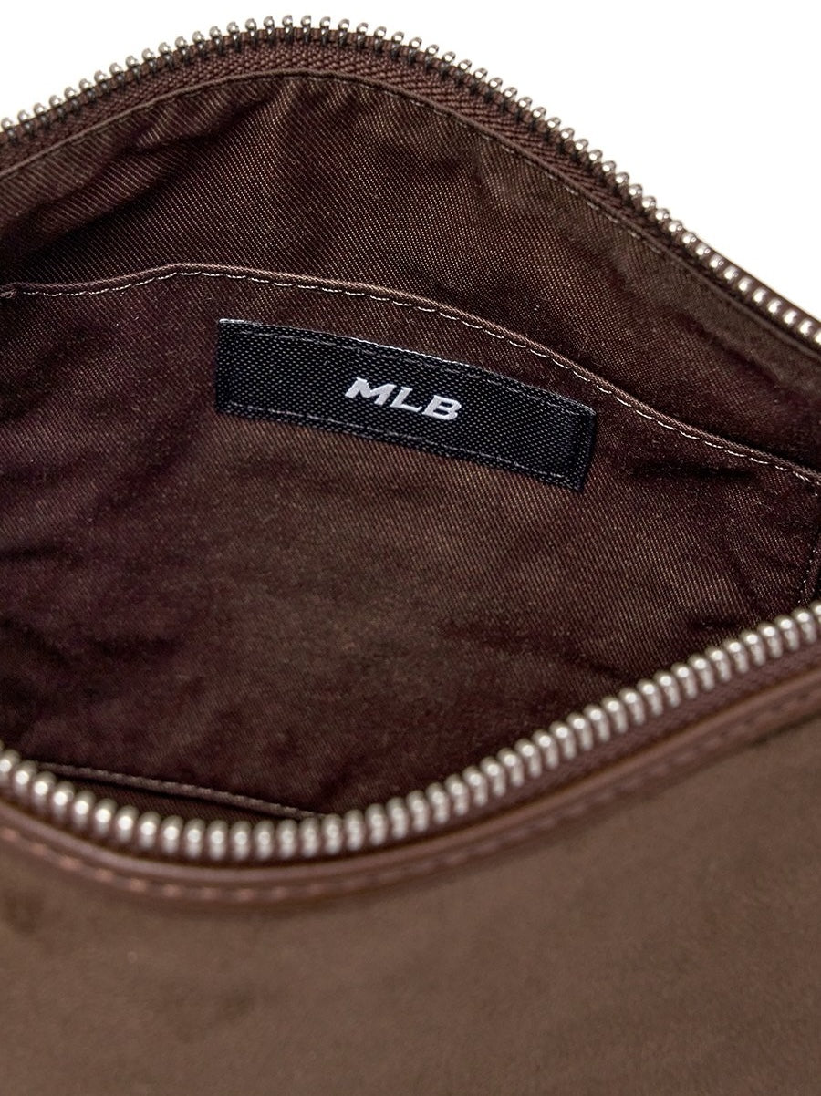 Basic Suede Bucket Bag NY Yankees Brown