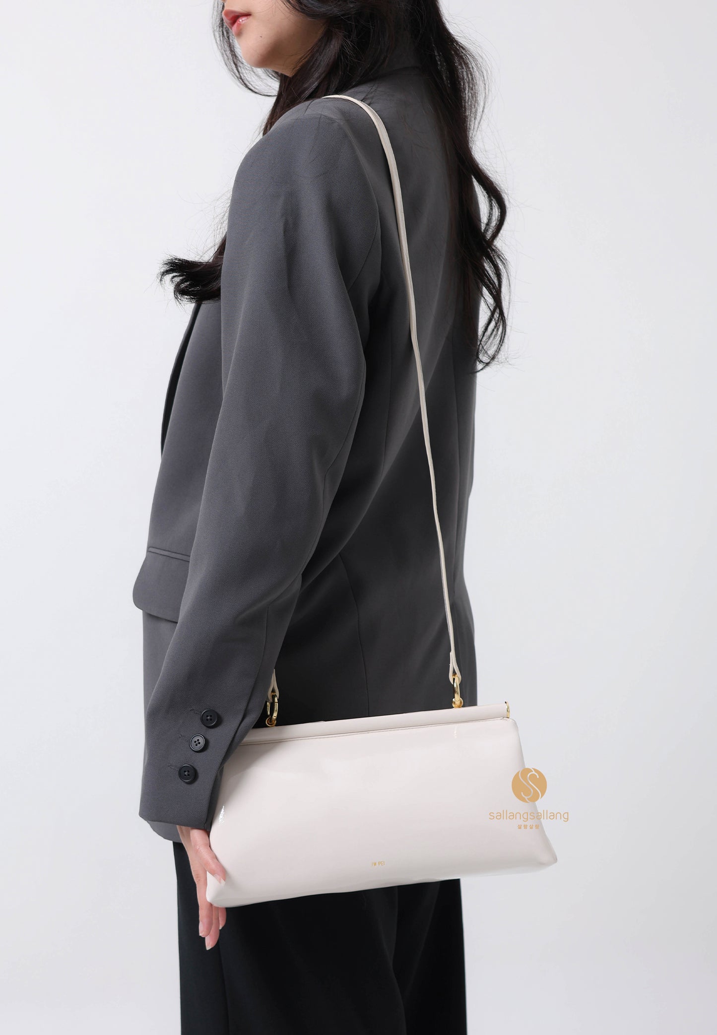 Danna Top Handle Bag - White