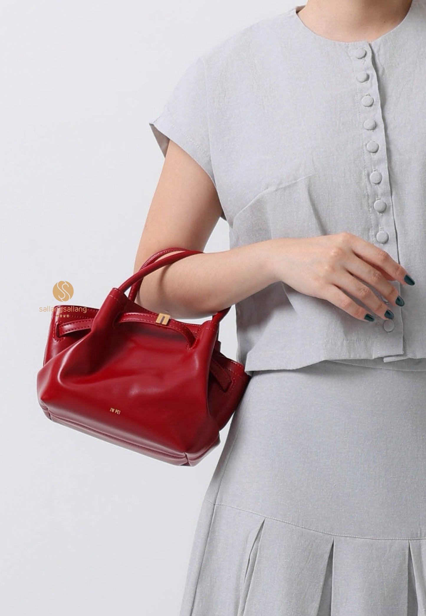 Hana Mini Tote Bag - Claret