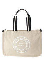 Signet Canvas Tote Large Beige