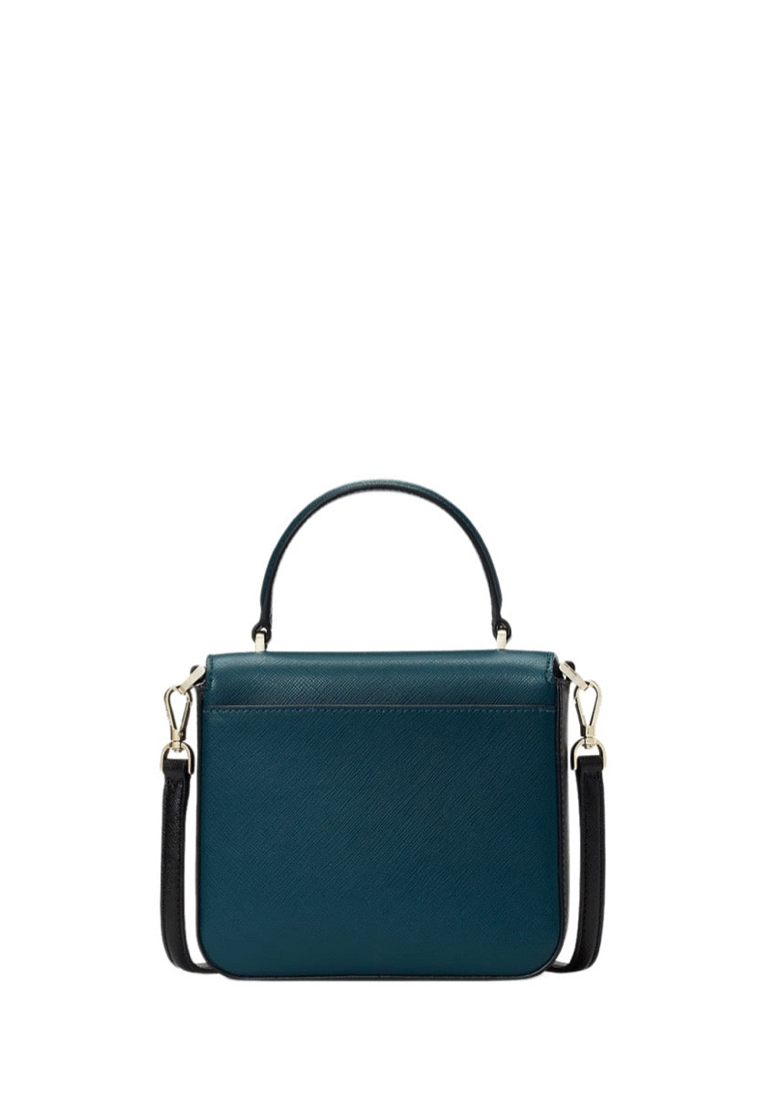 Staci Square Crossbody Peacock Sapphire Multi