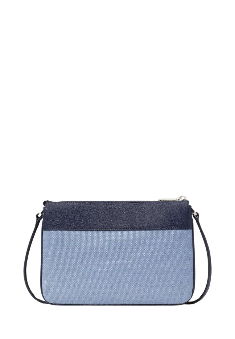Leila Triple Gusset Crossbody Indigo Shadow Multi