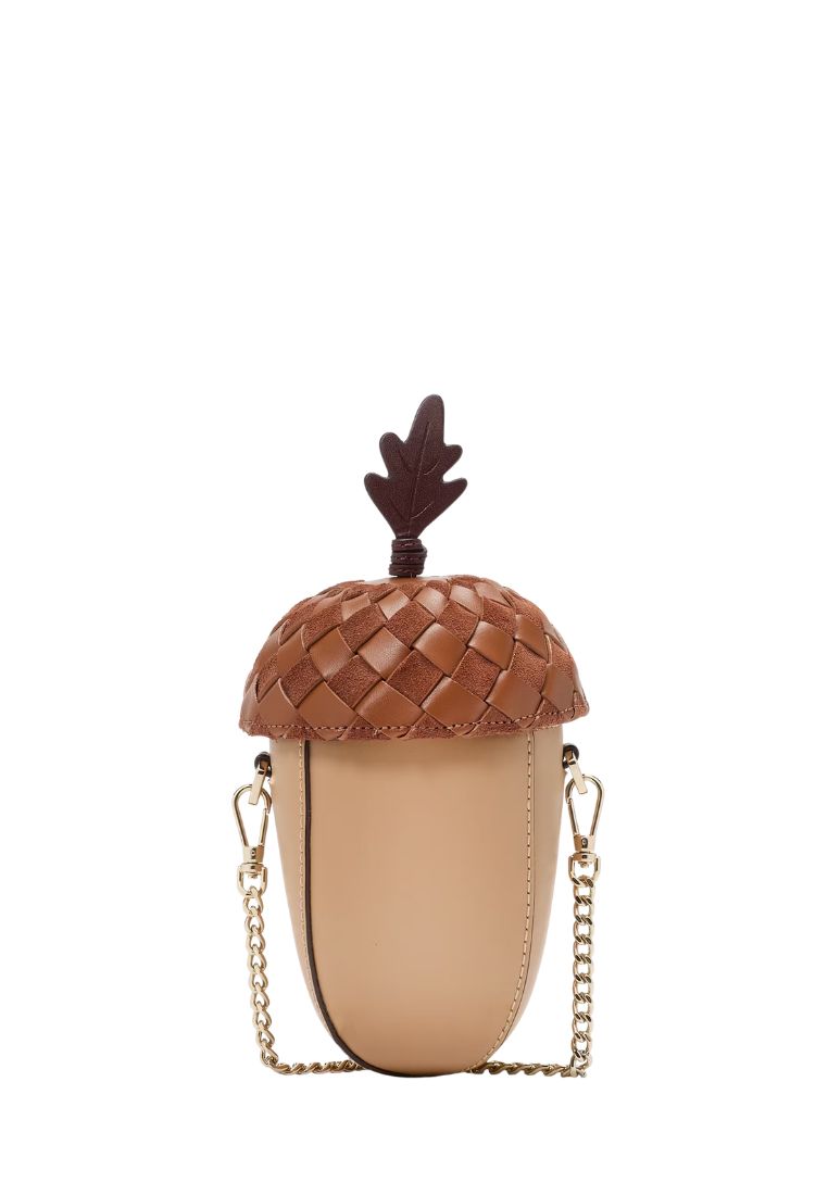 3d Acorn Crossbody Brown Multi
