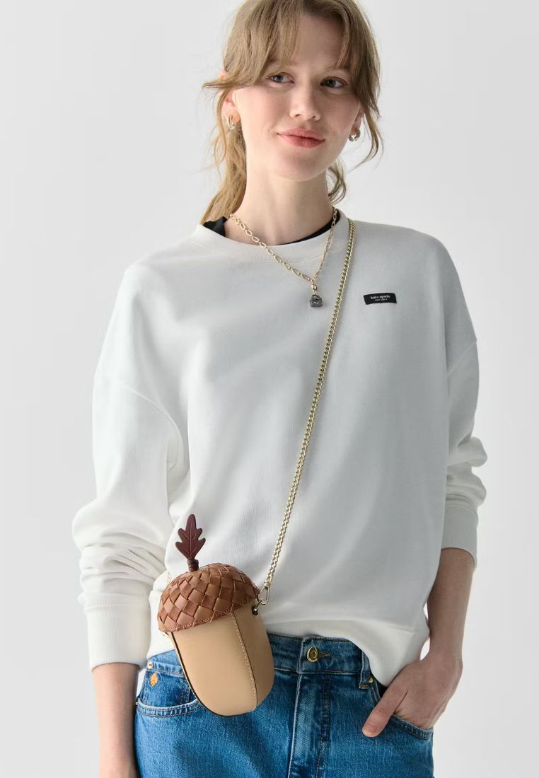 3d Acorn Crossbody Brown Multi