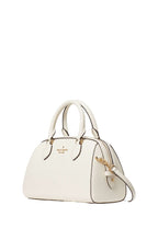 Madison Saffiano Leather Duffle Crossbody Meringue