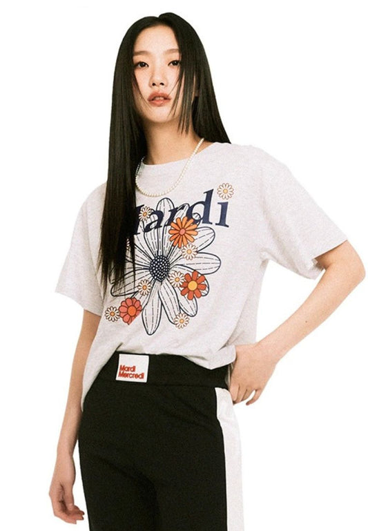 Tshirt FlowerMardi Blossom Heather Navy