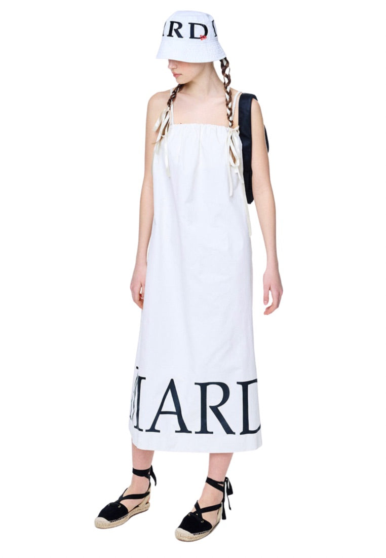 Maxi Dress Mardi Nouveau White Black
