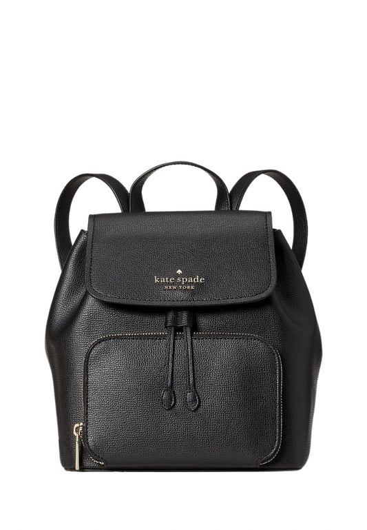 Darcy Flap Backpack Black