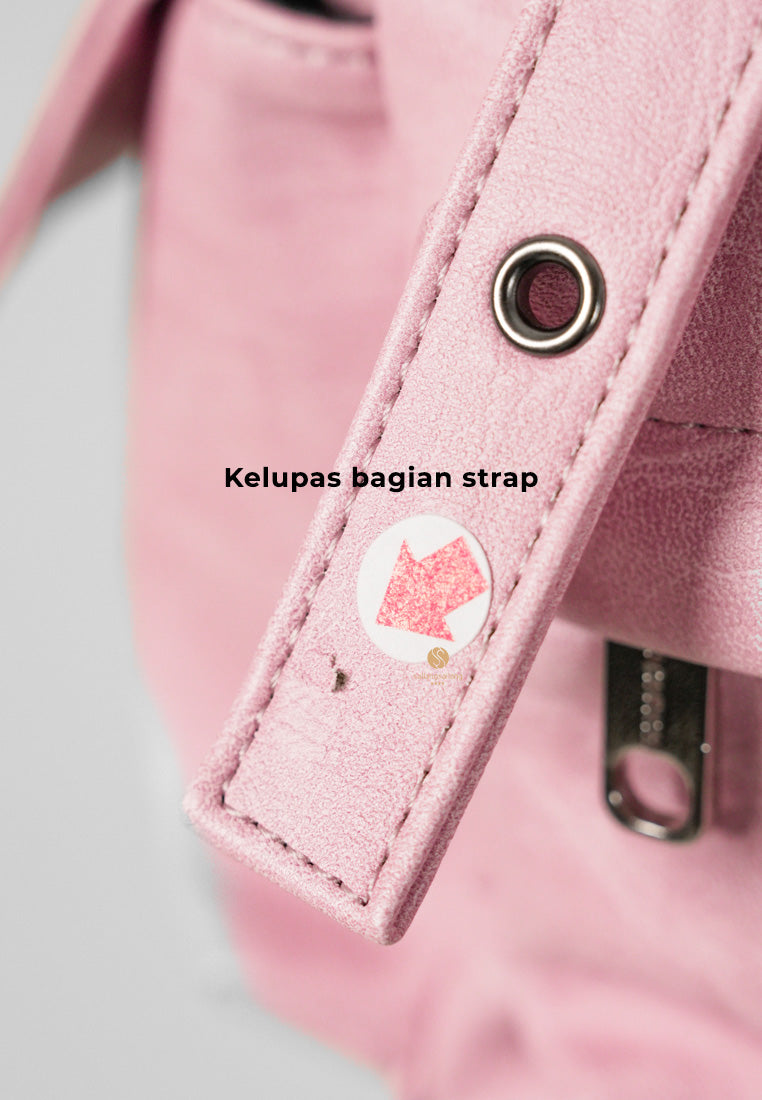 [DEFECT SALE 306] Pocket Utility Bag M Brushed Pink