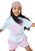 [KIDS] Tshirt FlowerMardi White Pink