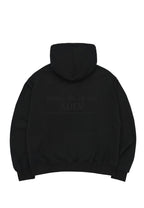 Three Boucle Bear Hoodie Black
