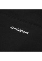 Three Boucle Bear Hoodie Black