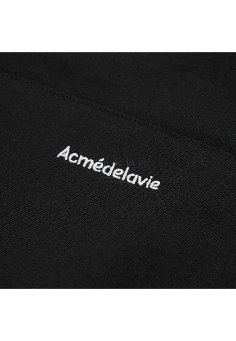 Three Boucle Bear Hoodie Black