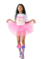 [KIDS] Tshirt FlowerMardi Gradation White Pink
