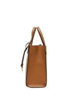 Mini Grind Coated Leather Tote Smoked Almond