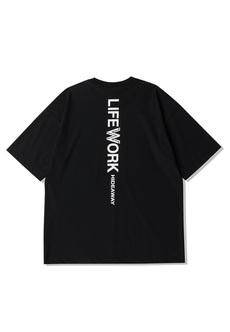 Venturi Relax Short Sleeve T-Shirt Black