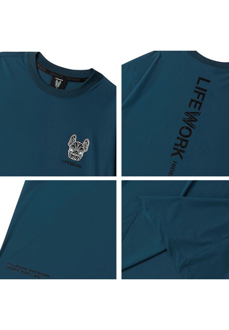 Venturi Relax Short Sleeve T-Shirt Dark Blue