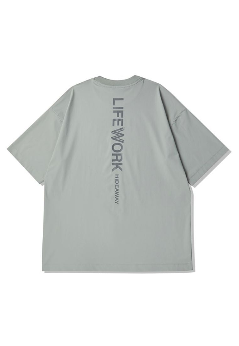 Venturi Relax Short Sleeve T-Shirt Light Grey