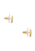 Everyday Spade Pave Studs gold