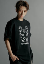 Monogram LW Radog T-Shirt Black