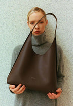 LOG Big Hobo Bag Dark Brown